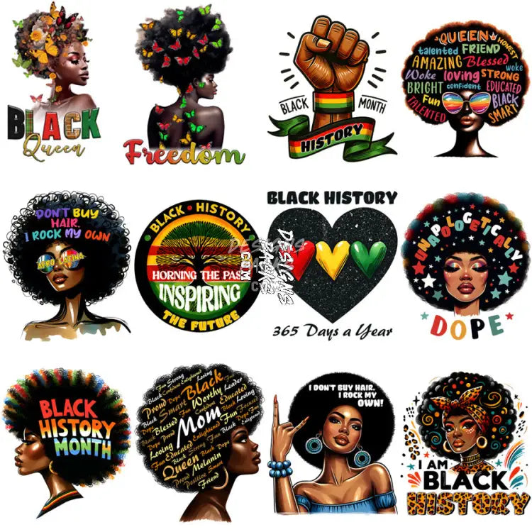 42 Black History Juneteenth Designs Bundle Png