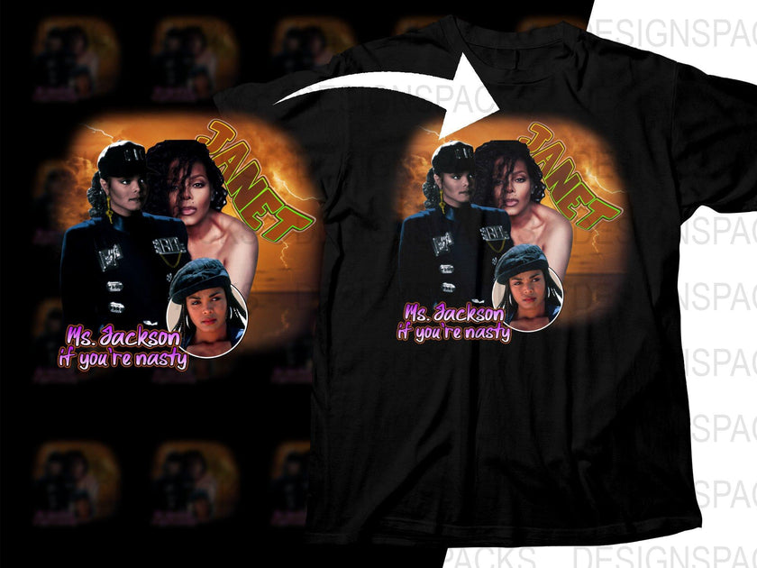 Iconic Jackson Ms. Jackson If You're Nasty Png Digital Download