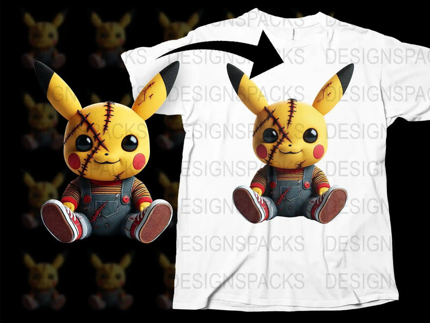 DEMON SLAYER FIGURINE Pikachu Jouet Collection Pokemon Costume Tanjiro