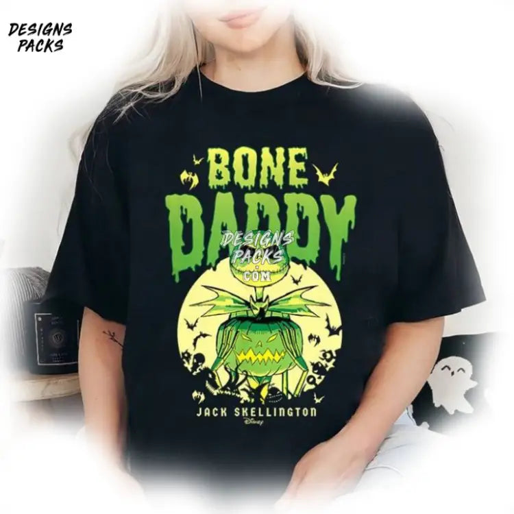 Nightmare Before Christmas Halloween Dad Jack Skellington Bone Daddy Png Design