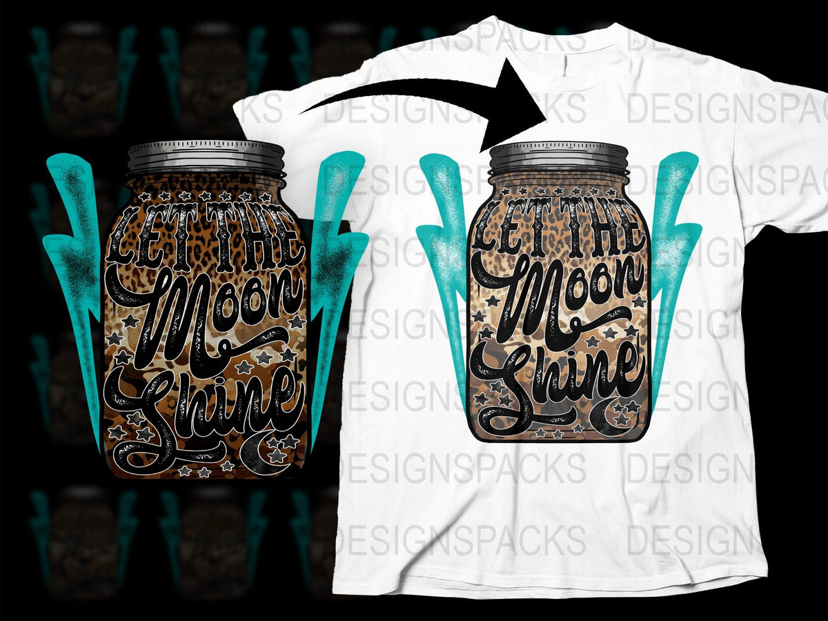 Vintage Moonshine Mason Jar Graphic T-Shirt, Rustic Country Style Tee, Unisex Fashion Top