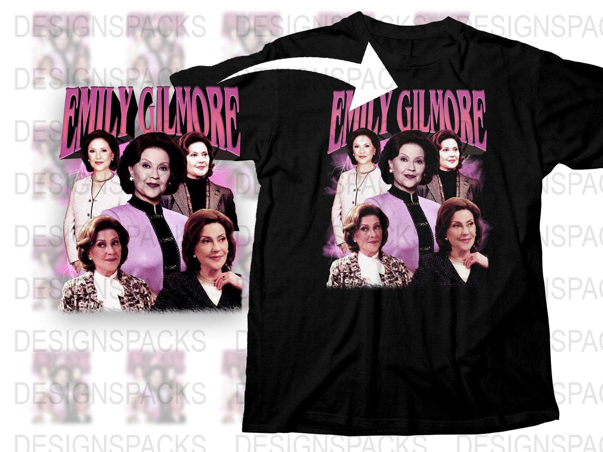 Emily Gilmore T-Shirt, Gilmore Girls Fan Tee, Vintage Style Graphic Shirt, TV Show Merchandise