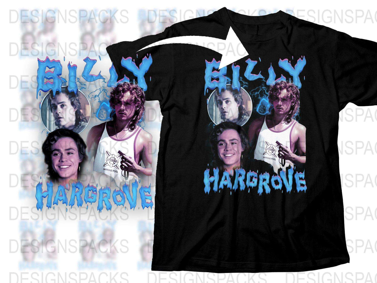 Billy Hargrove Inspired T-Shirt, Retro 80s Style Graphic Tee, Unisex Fashion Top, Casual Streetwear