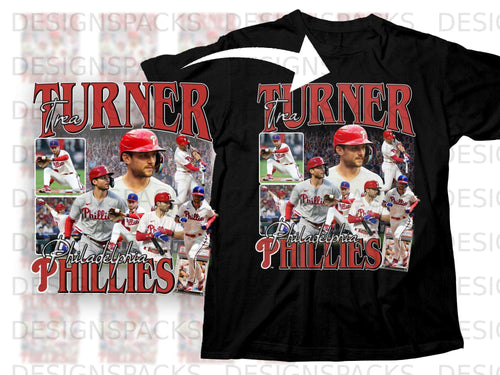 Black t-shirt with Bryce Harper and 