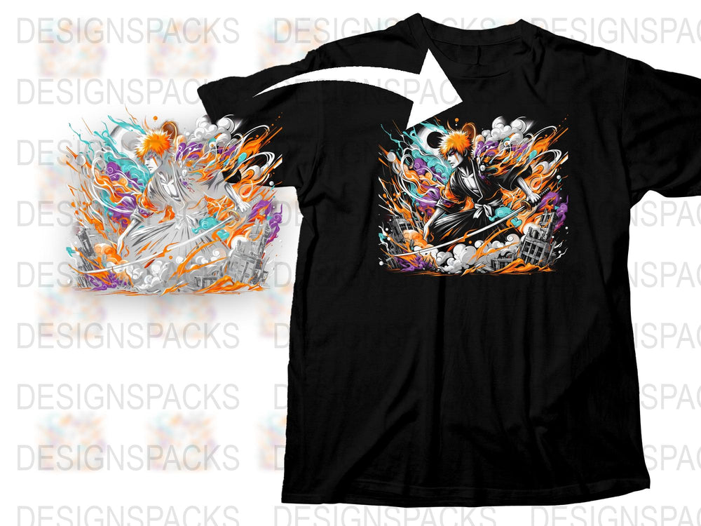 Colorful Abstract Art T-Shirt, Vibrant Graphic Tee, Unique Men's Fashion, Urban Streetwear Style Shirt