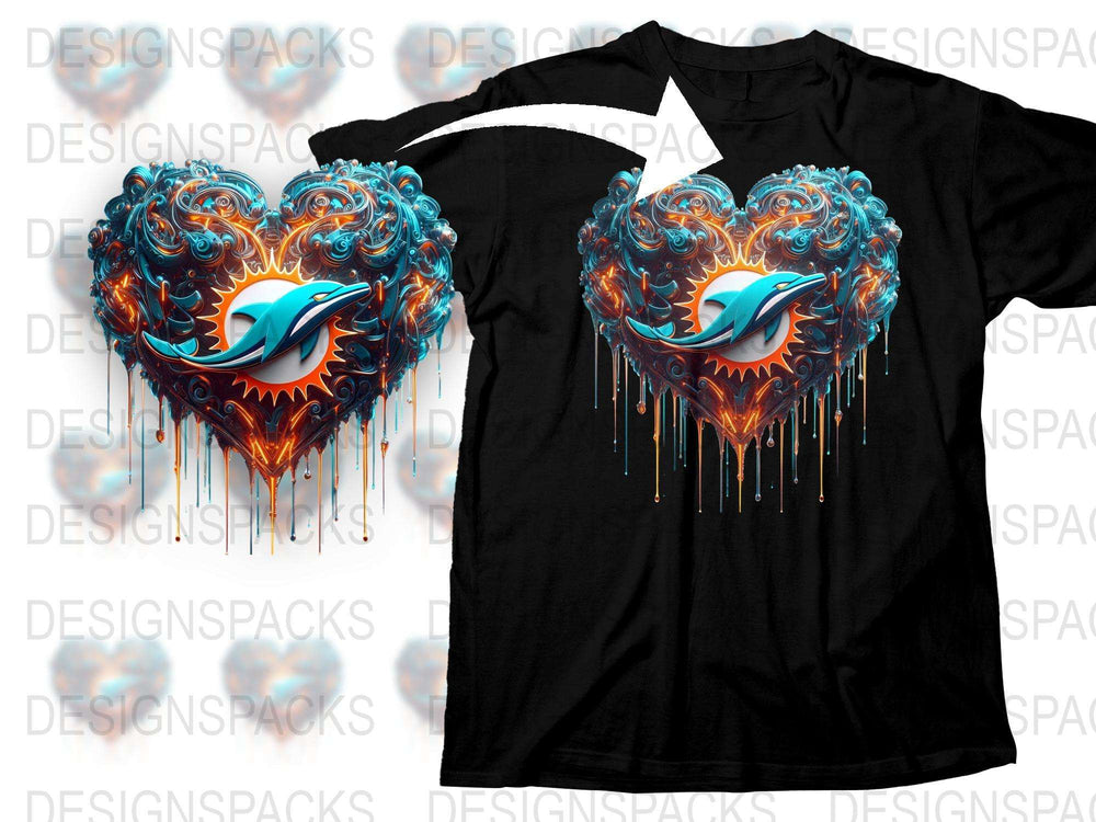 Men's Graphic T-Shirt with Blue Flame Heart Design, Streetwear Style, Cool Fire Tee, Artistic Casual Fashion Shirt