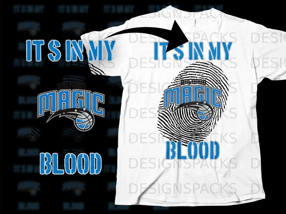 It's In My Blood Orlando Magic Fan Shirt