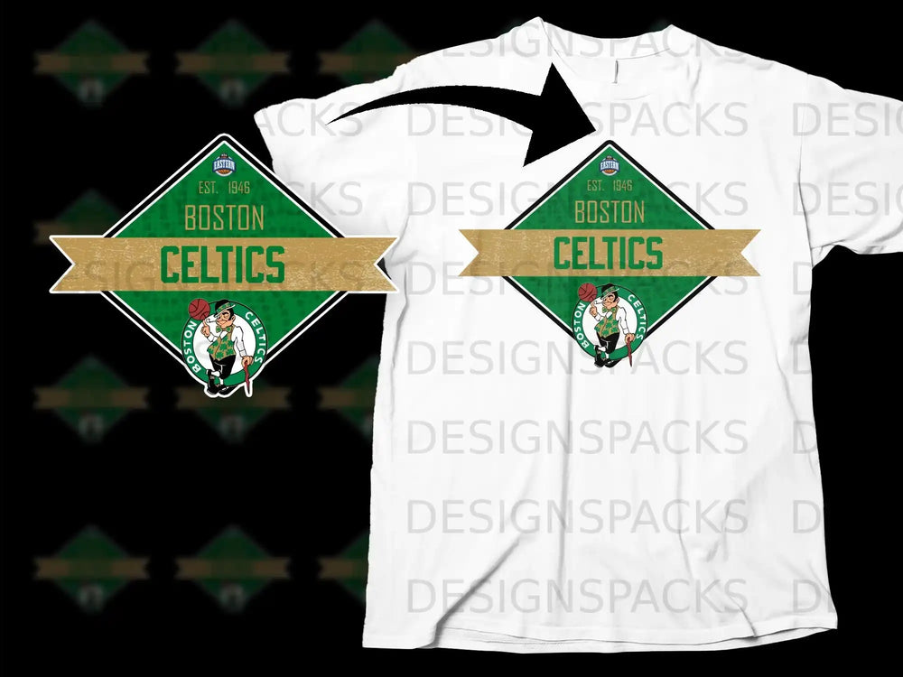 Boston Celtics Established 1946 Graphic T-Shirt