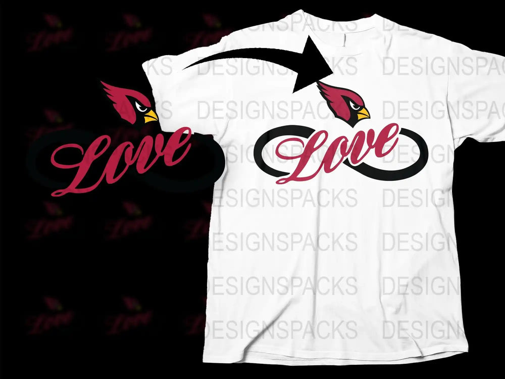 Cardinal Bird Love Graphic T-Shirt, Unisex Adult White Tee with Colorful Bird Design, Nature Inspired Casual Wear