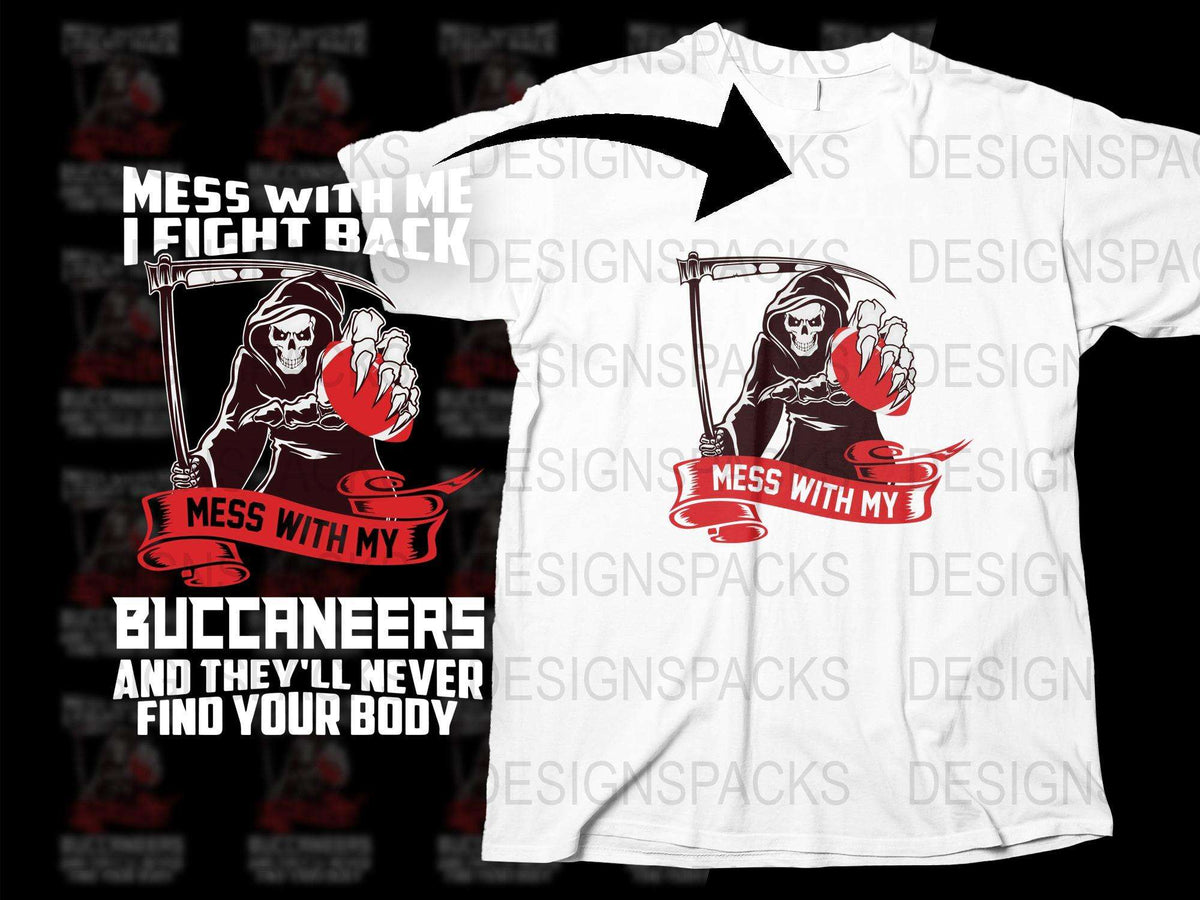 Pirate Skull T-Shirt, Buccaneer Graphic Tee, Bold Red and Black Design, Men's and Women's Sizes Available