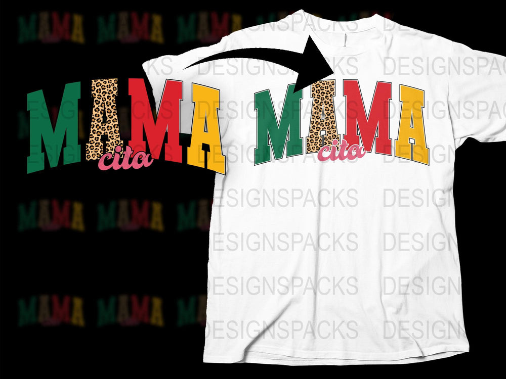 Colorful Mama Cheetah Print T-Shirt, Trendy Animal Pattern Graphic Tee, Gift for Moms