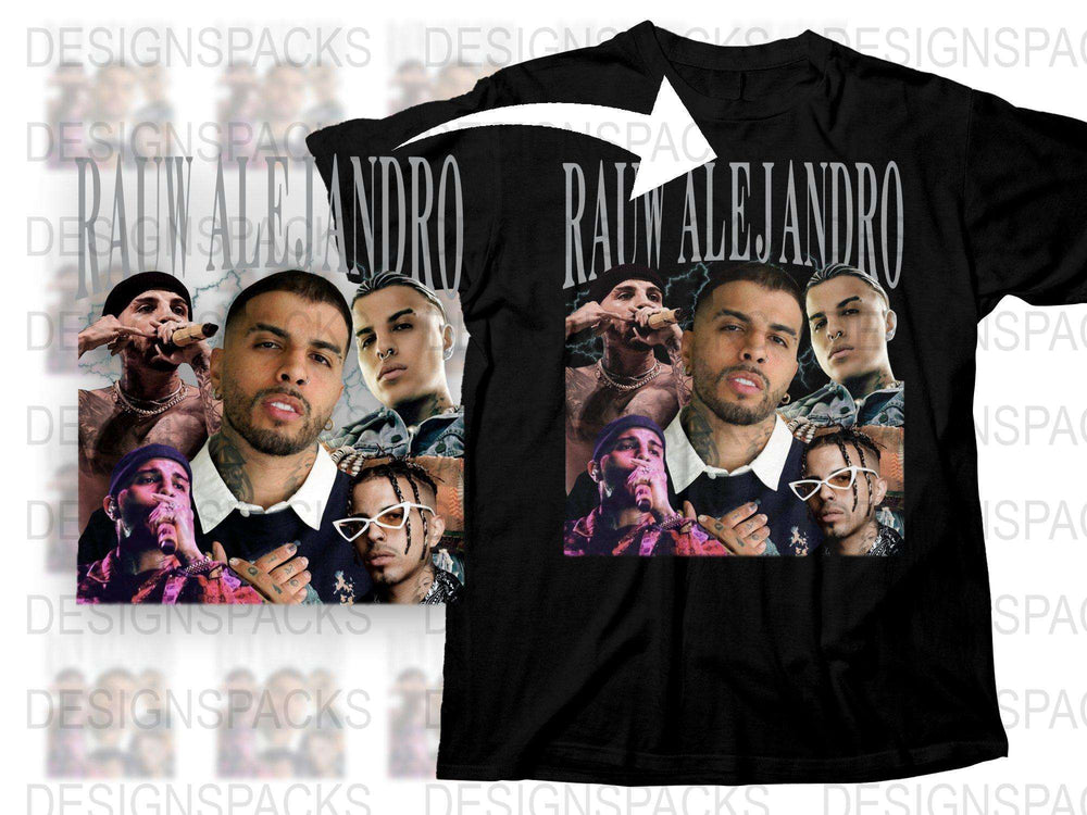 Rauw Alejandro Fan T-Shirt, Urban Music Artist Graphic Tee, Hip Hop Streetwear, Unisex Fashion Top, Gift for Music Lovers