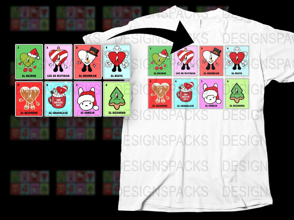Graphic T-Shirt with Cute Cartoon Animals, Heart Balloons, Love and Joy Designs, Colorful Gift Idea