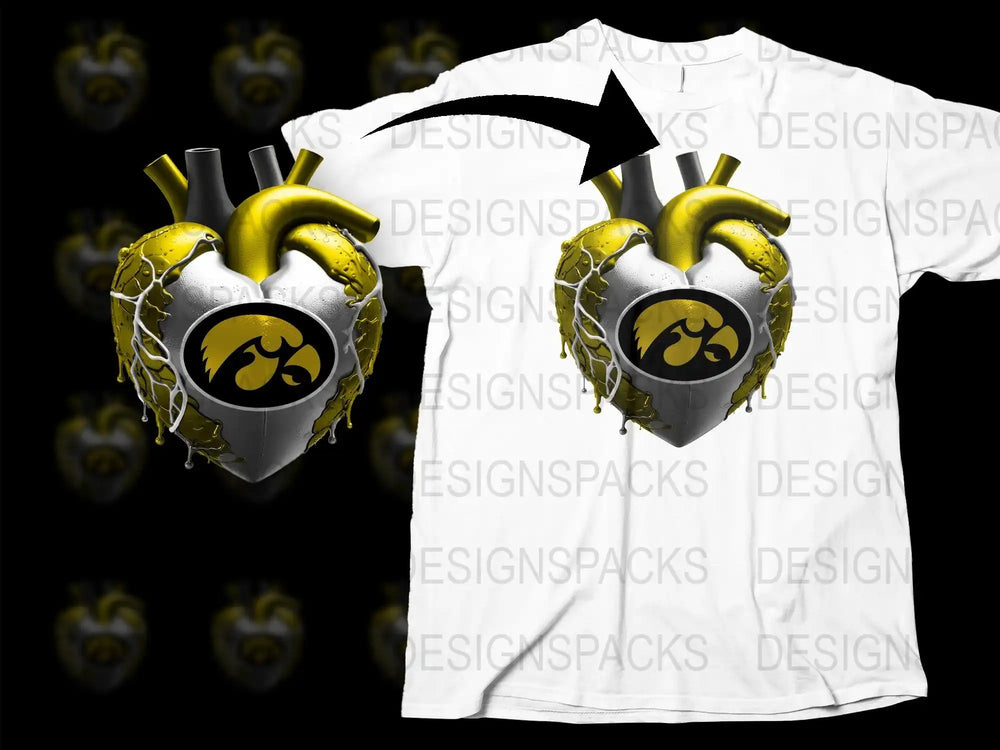 Unique Cyber Heart T-Shirt, Futuristic Mechanical Heart Design, Cyberpunk Fashion, Men's Graphic Tee, Cool Sci-Fi Clothing