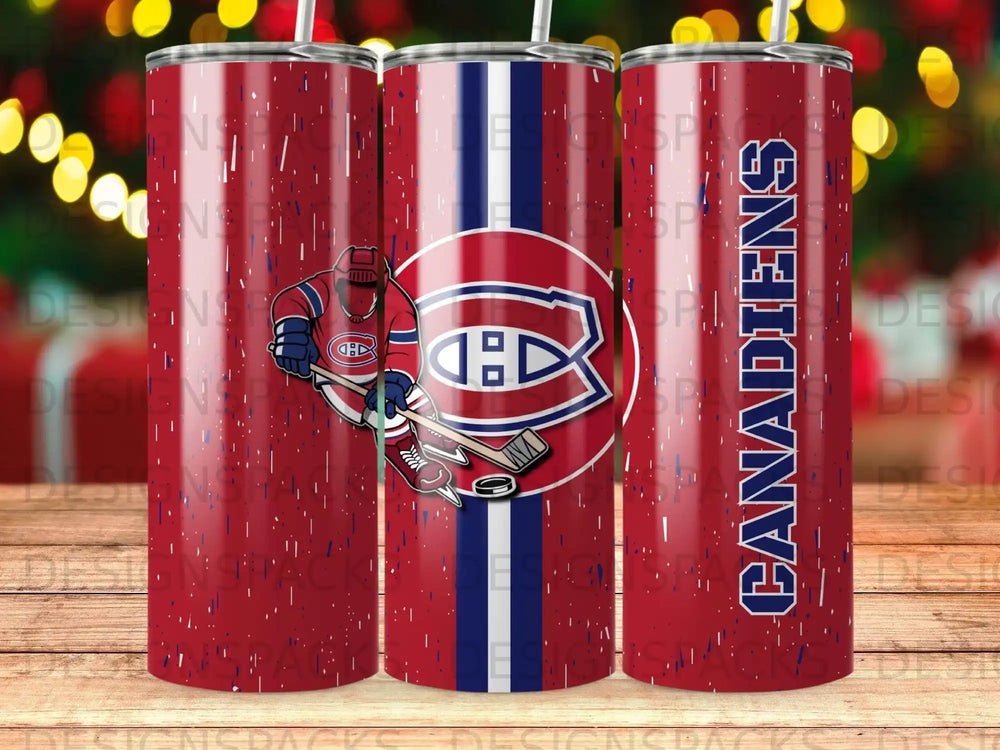 Montreal Canadiens CANADIENS Hockey Player Team Tumbler product type
