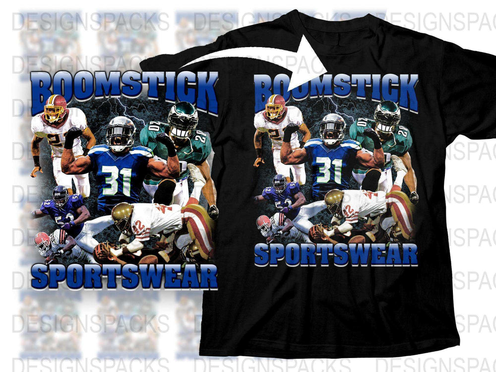 Sports Team T-Shirt Football Graphic Tee Broomstick Sportswear Athletic Apparel Unisex Shirt