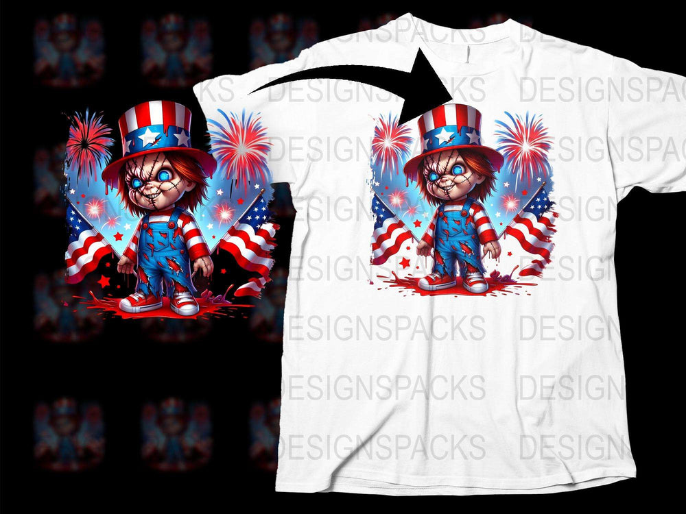 Patriotic Owl T-Shirt, USA Flag, Fireworks Design, 4th of July Celebration, Unisex Graphic Tee