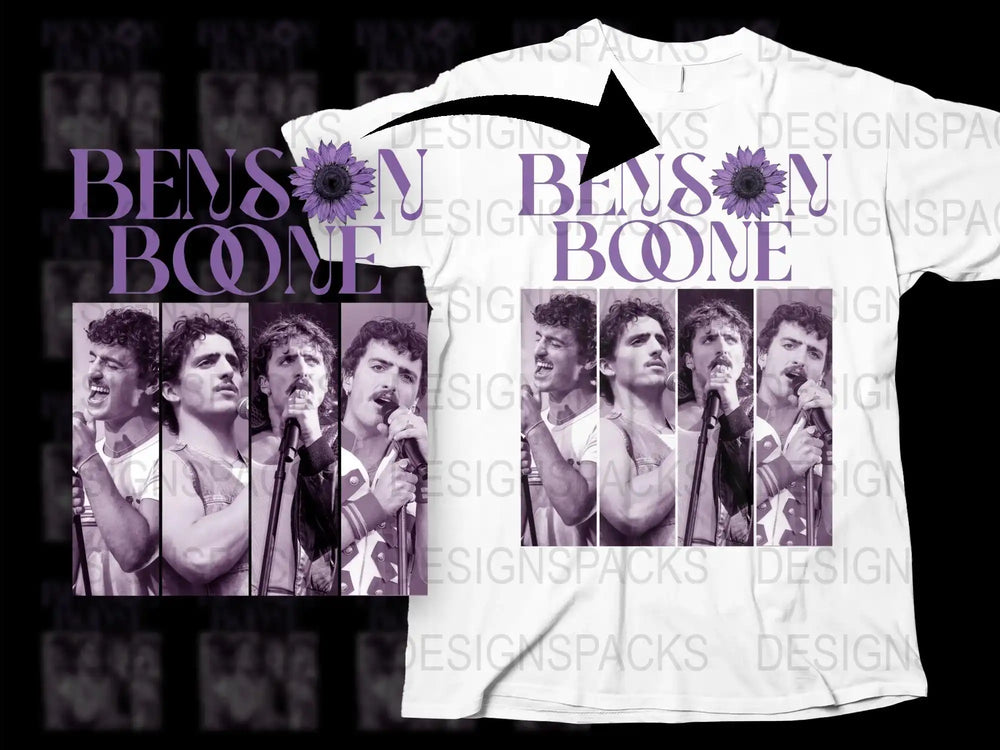 Vintage Benson Boone Graphic T-Shirt, Retro Music Tee, 80s Style Band Shirt, Unisex Cotton T-Shirt