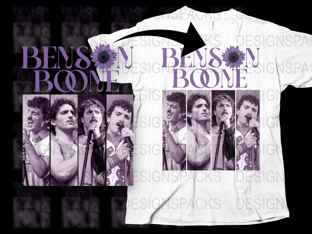 Vintage Benson Boone Graphic T-Shirt, Retro Music Tee, 80s Style Band Shirt, Unisex Cotton T-Shirt
