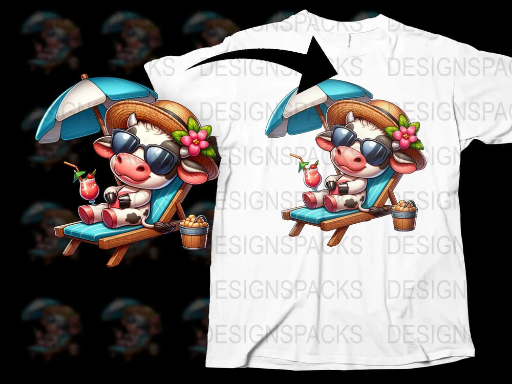 Kids Summer Beach T-Shirt, Cute Monkey Graphic, Tropical Fruit Design, Unisex Children's Clothing