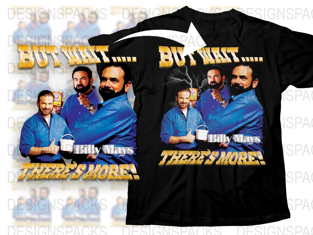 Billy Mays Tribute T-Shirt, Infomercial Icon Graphic Tee, Vintage TV Personality Shirt, Funny Quote Top