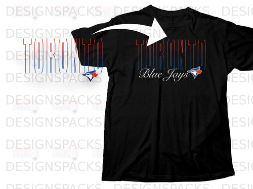 Black t-shirt with gradient 