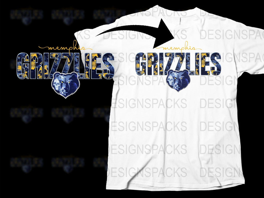 Memphis Grizzlies T-Shirt, Sports Fan Gear, Unisex Graphic Tee, Basketball Team Apparel