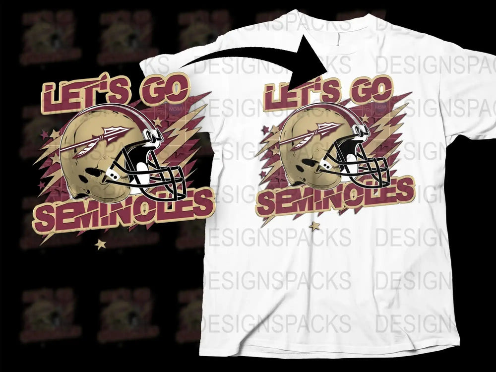 Florida State Seminoles T-Shirt, College Football Fan Gear, Sports Team Apparel, Graphic Tee