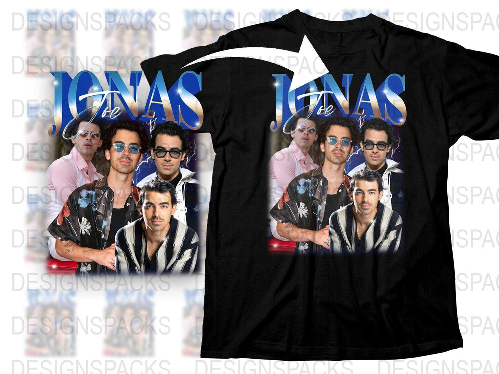 Jonas Brothers T-Shirt, Vintage Band Tee, Pop Music Fan Merchandise, Concert Shirt, Graphic Tee, Gift for Music Lovers