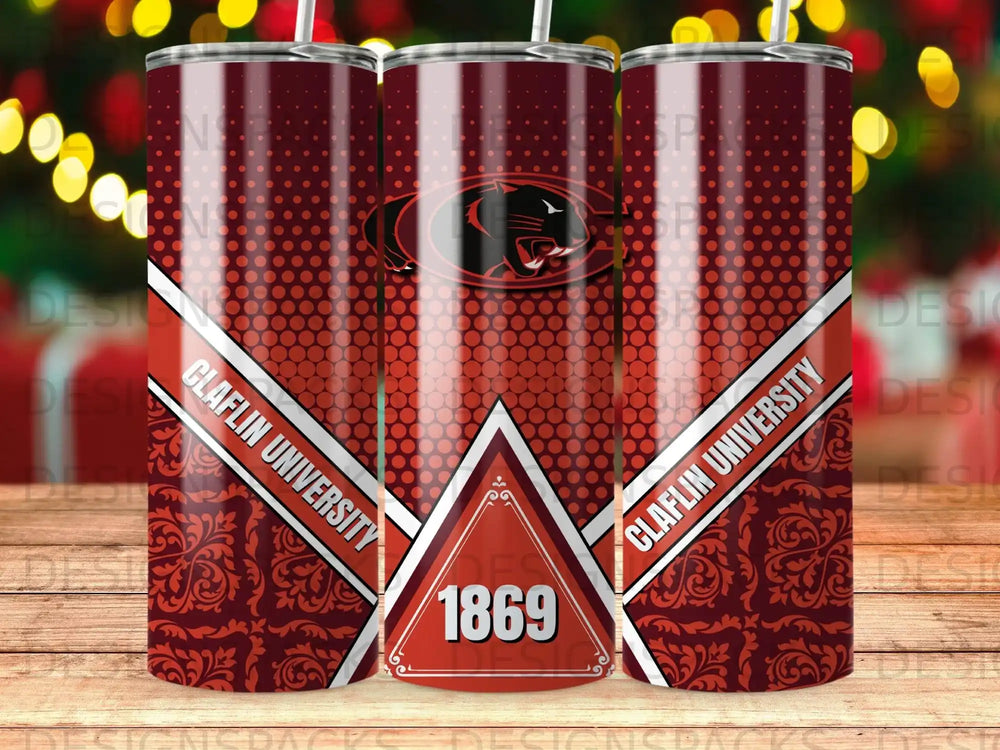 Claflin University Panther 1869 Design Tumbler product type