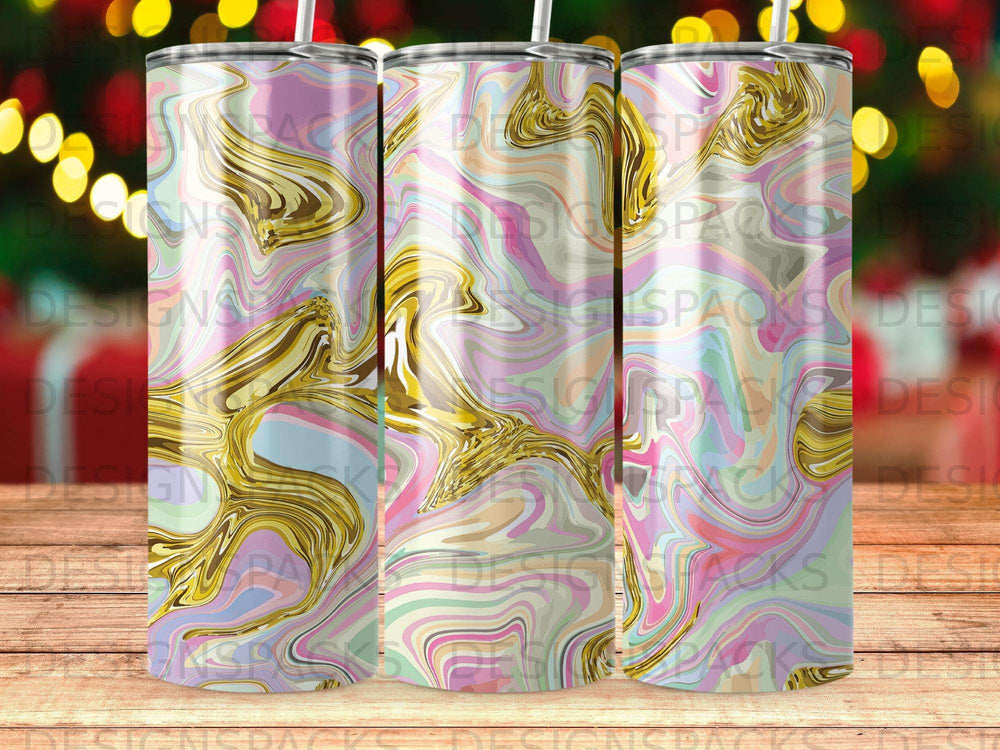 Pastel Gold Swirl Marbled Abstract Elegant Pattern product type
