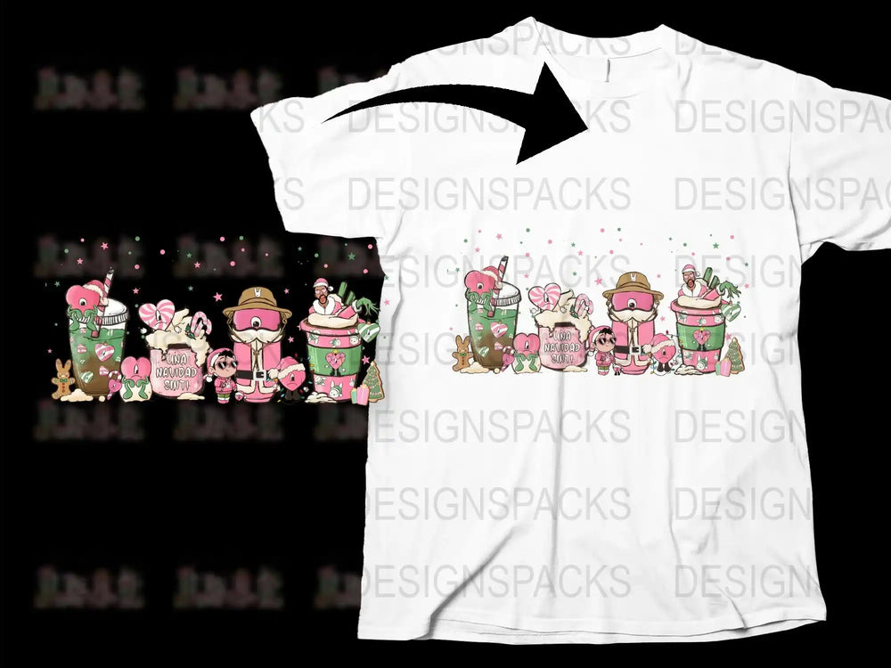 Cute Christmas Gnomes T-Shirt, Festive Holiday Graphic Tee for Kids and Adults, Unique Gift Idea