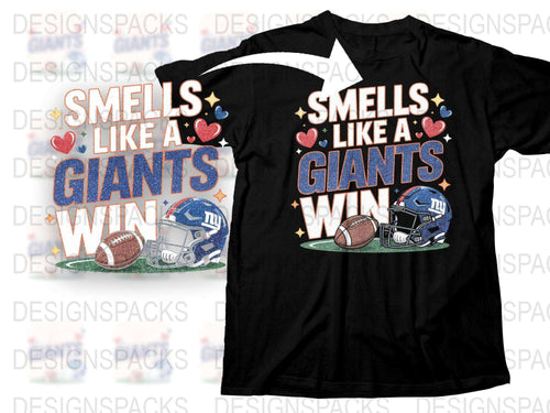 New York Giants Inspired T-Shirt, Football Fan Graphic Tee, Unisex Sports Apparel, Game Day Shirt