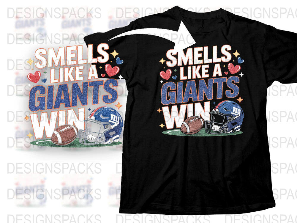 New York Giants Inspired T-Shirt, Football Fan Graphic Tee, Unisex Sports Apparel, Game Day Shirt