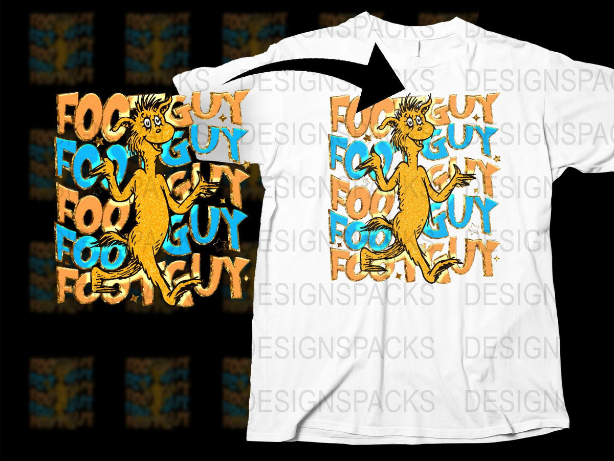 Funky Fox Guy Graphic T-Shirt, Cool Fox Character Tee, Bold Text Design, Unique Animal Print Shirt for All Ages