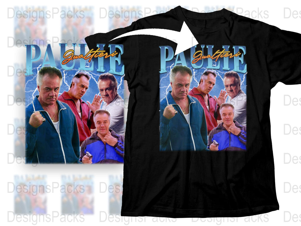 Vintage Paulie Gualtieri T-Shirt, Classic TV Show Character Tee, Fan Gift Idea