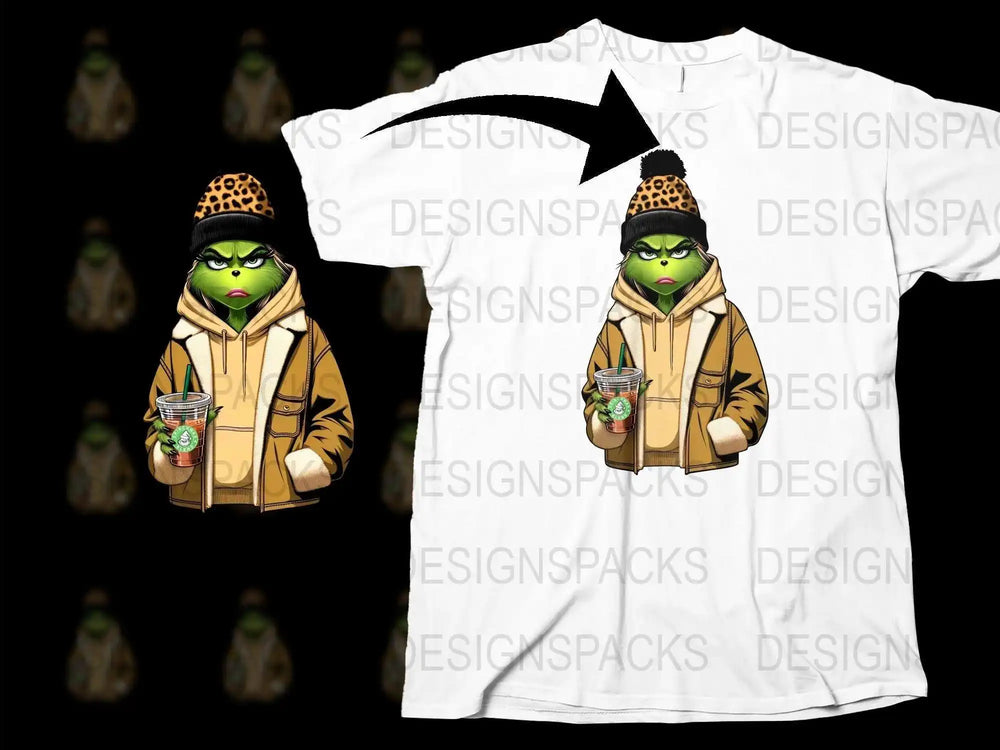 Funky Frog Wearing Beanie and Jacket Graphic T-Shirt, Cool Urban Animal Art, Unisex Fashion Tee