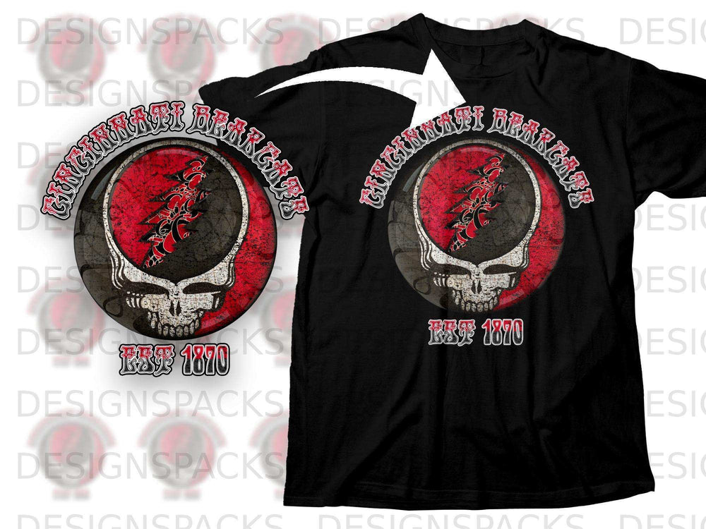 Cincinnati Bearcats EST 1870 Graphic T-Shirt