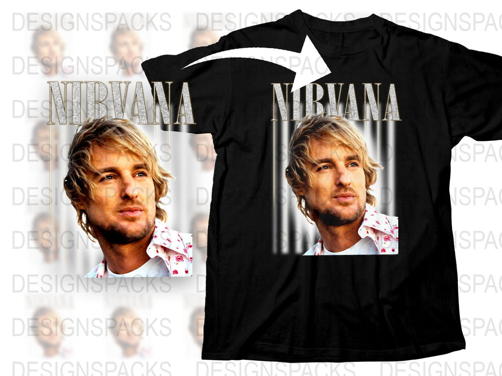 Vintage Nirvana Band T-Shirt, Classic Rock Music Tee, Graphic Printed Shirt, Unisex Fashion Top
