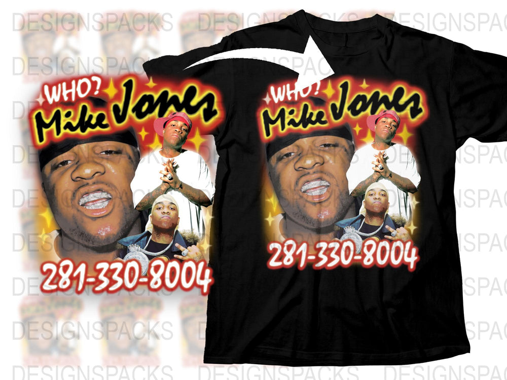 Vintage Mike Jones T-Shirt, Hip Hop Rap Tee, 2000s Music Artist Shirt, Graphic Tee, Retro Music Fan Gift
