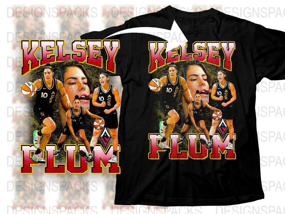 Custom Kelsey Flum Basketball T-Shirt, Sports Fan Graphic Tee, Personalized Athletic Wear, Gift for Basketball Lovers