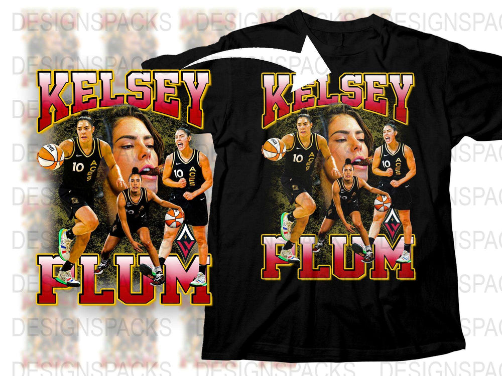 Custom Kelsey Flum Basketball T-Shirt, Sports Fan Graphic Tee, Personalized Athletic Wear, Gift for Basketball Lovers