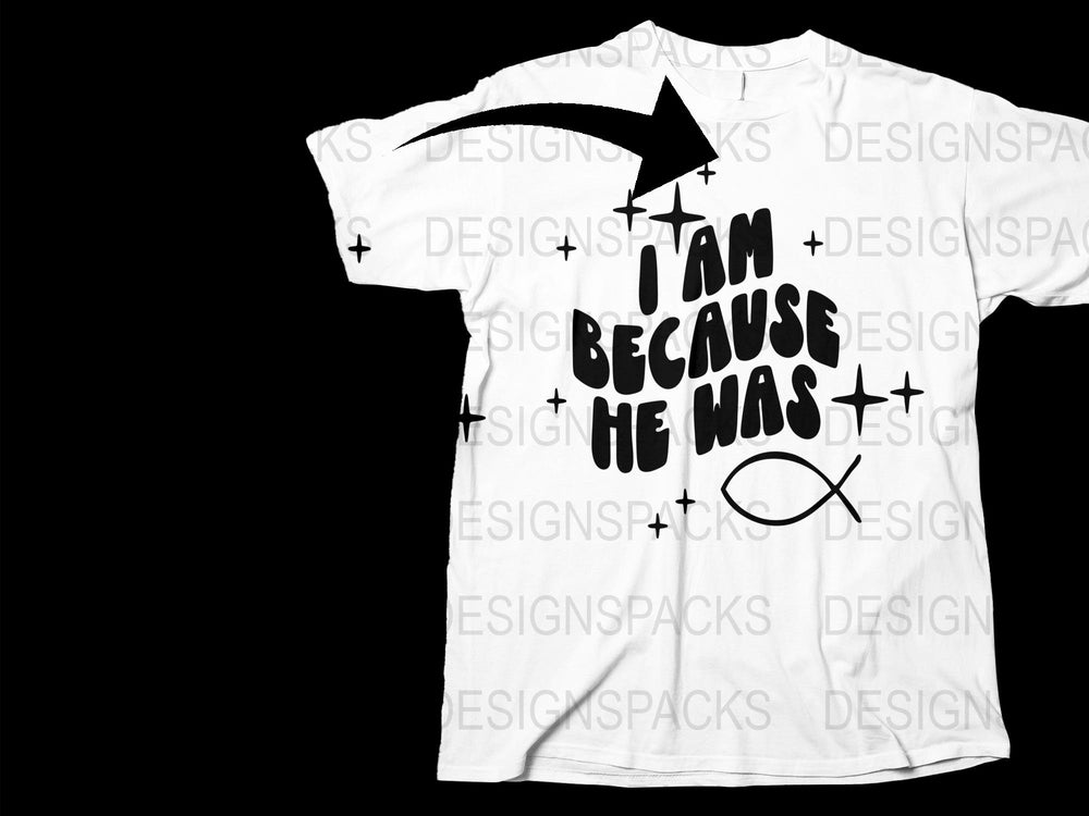 Inspirational Quote T-Shirt, Black and White Graphic Tee, Unisex Christian Faith Clothing