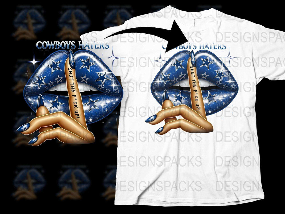 Dallas Football Fan T-Shirt, Star Logo, Graphic Hands Peace Sign, Casual Sportswear, Unisex Tee