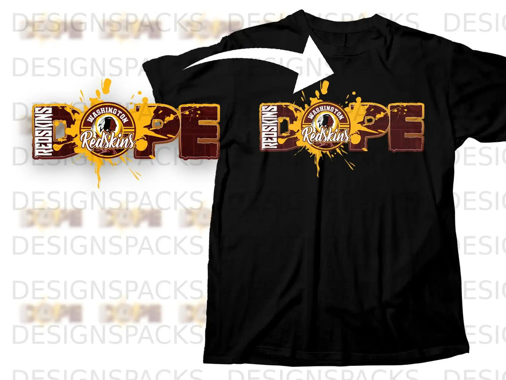 Washington Redskins Dope Graphic T-Shirt