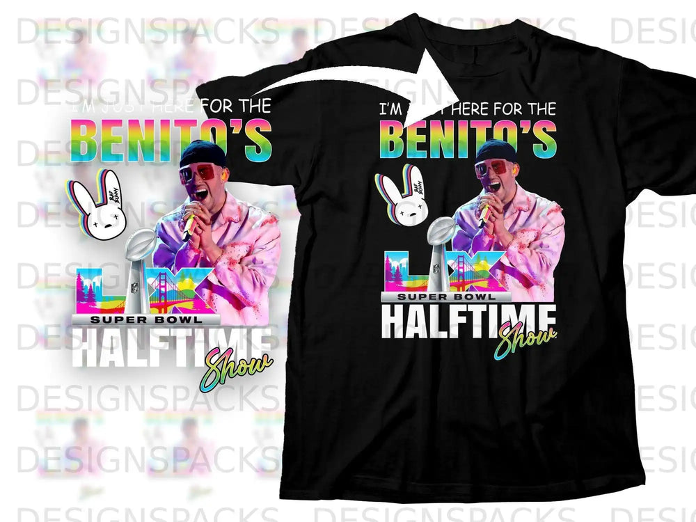 Benito's Super Bowl Halftime Show Graphic Tee