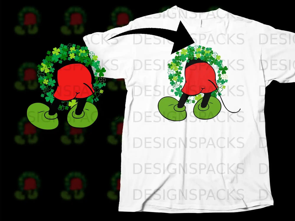 Mickey Mouse St Patricks Day Shamrock Wreath product type