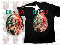 Canelo Alvarez Graphic T-Shirt, Boxing Champion Tee, Fight Night Apparel, Sports Fan Gift, Unisex Cotton Shirt