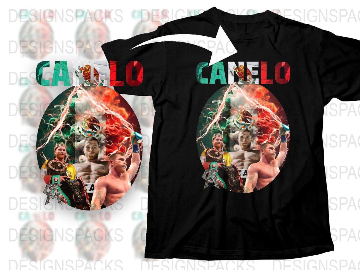 Canelo Alvarez Graphic T-Shirt, Boxing Champion Tee, Fight Night Apparel, Sports Fan Gift, Unisex Cotton Shirt