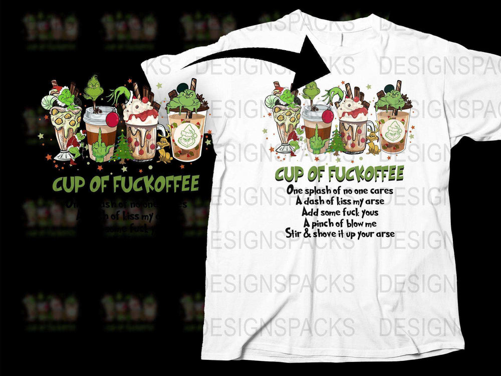 Novelty Coffee T-Shirt, Funny Quote Graphic Tee, Unique Sarcastic Shirt, Casual Outfit Idea